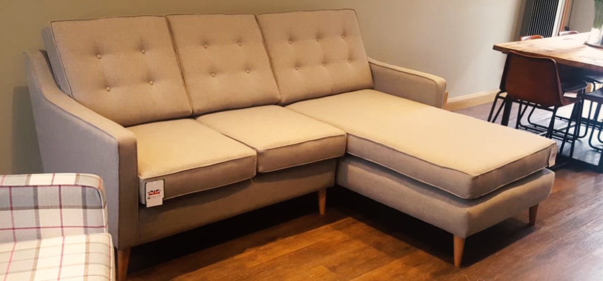 Mid Century Style Chaise Sofa Armchair Otrt Interiors